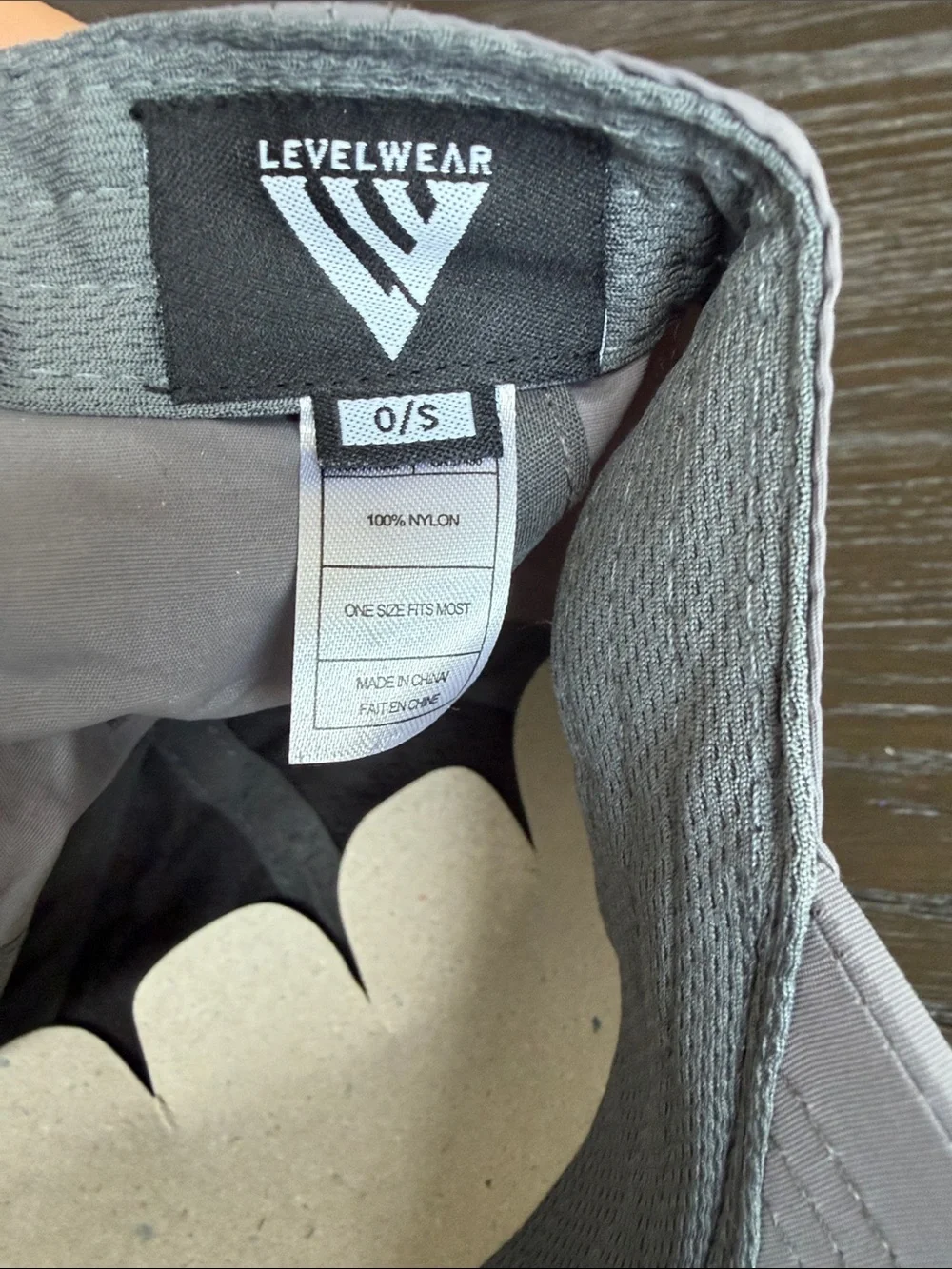 The Park Golf Course Gray Pet Hat with Parrot Patch